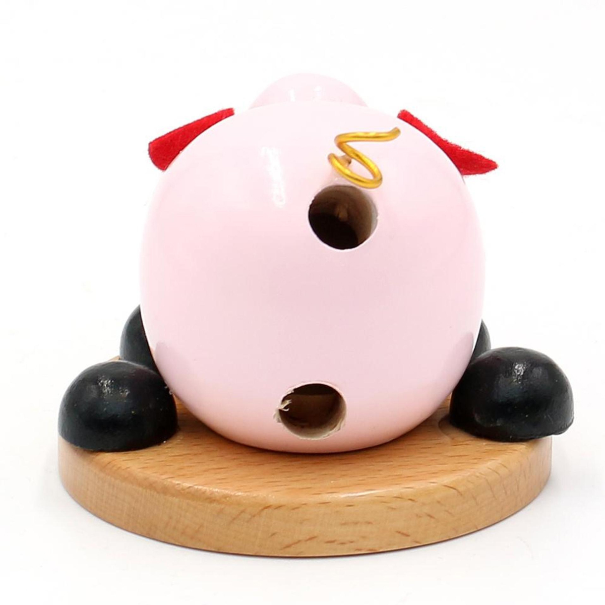Räucherschwein 6,5 cm Holz