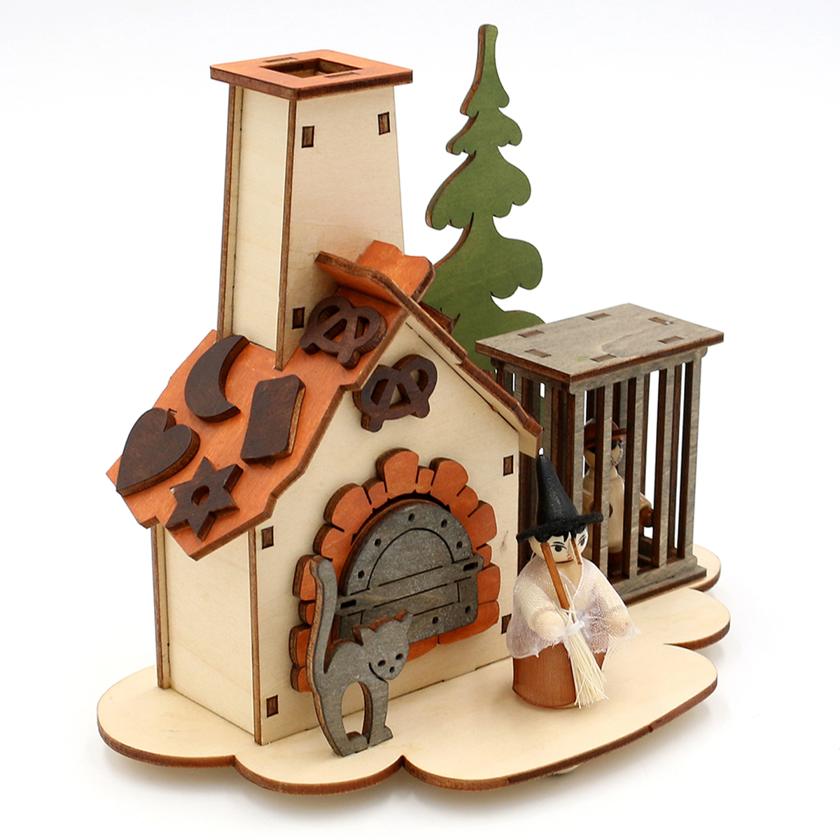 Hänsel und Gretel Räucherofen 15cm