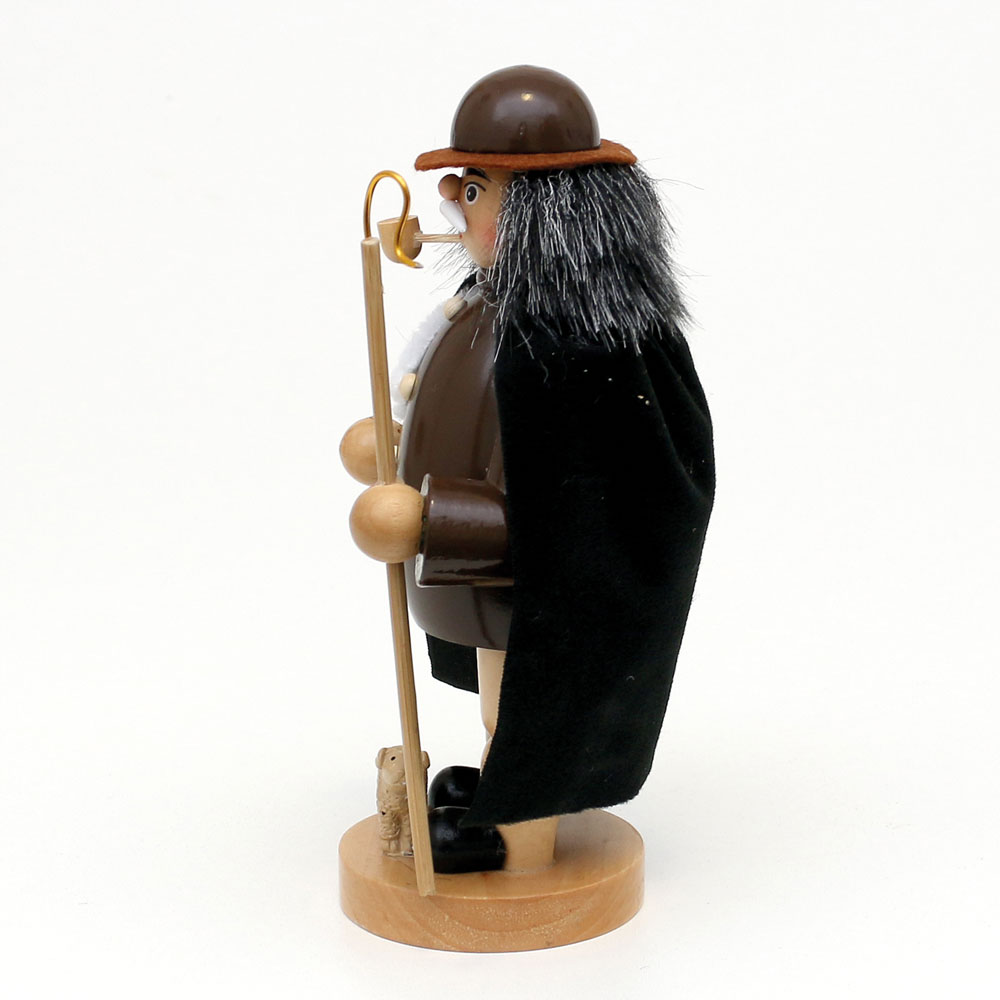 'Hirte' Räuchermann mit Hirtenstab & Schaf (20cm)